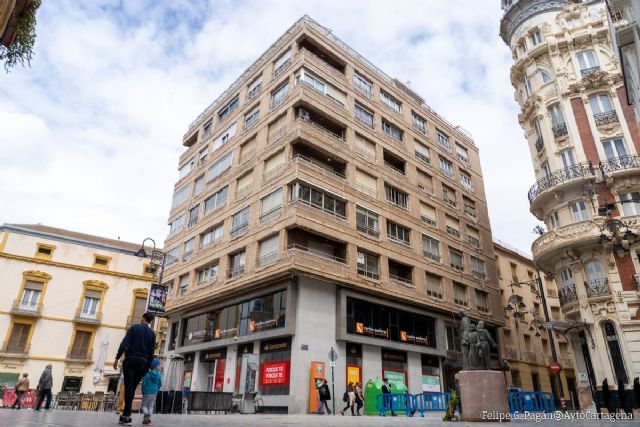 El edificio Banesto se adaptará a la estética del Gran Hotel