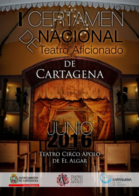 Una treintena de compañías presentan sus obras al I Certamen Nacional de Teatro Amateur de Cartagena