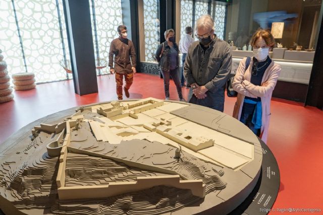 El nuevo museo Foro Romano Molinete de Cartagena recibe a los primeros visitantes
