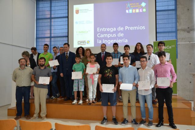 El colegio Los Rosales, de El Palmar, y el instituto Jiménez de la Espada, de Cartagena, ganan de los premios del Campus de la Ingeniería