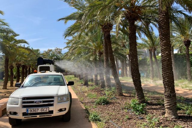 Refuerzo en la desinsectación de la Marina del Carmolí, las Salinas de Marchamalo y Lo Poyo