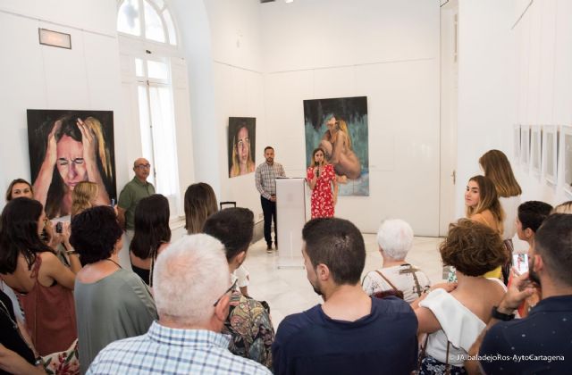 La cartagenera Paula Díaz llega a la Sala Subjetiva del Palacio Consistorial con su exposición Pieles