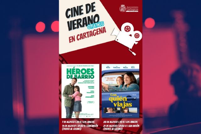 El cine de verano vuelve a Los Juncos este agosto con dos películas gratuitas
