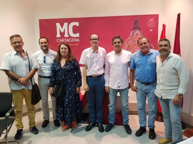 MC trabaja con los cronistas oficiales en propuestas para la implicación de éstos en la vida cultural y social de Cartagena