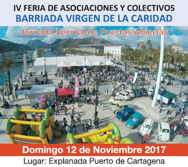 Los vecinos de la Barriada Virgen de la Caridad celebran su IV Feria de Asociaciones