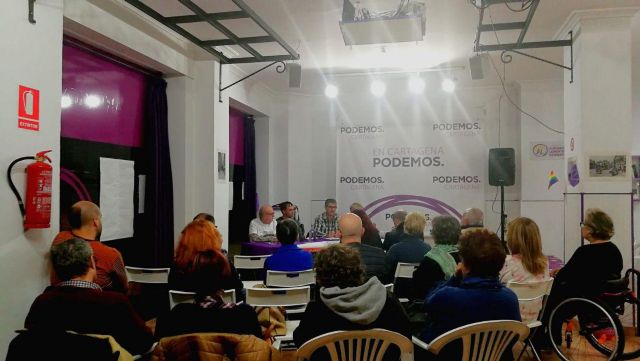 Podemos seguirá presionando para que no quede rastro de amianto en los colegios e institutos de Cartagena