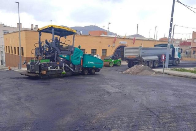 El distrito 7 es el próximo destino del Plan Asfalto de Cartagena