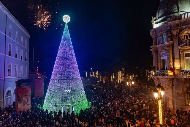 La Magia de la Navidad ya ilumina Cartagena