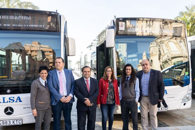 Cartagena cuenta con cuatro nuevos autobuses urbanos