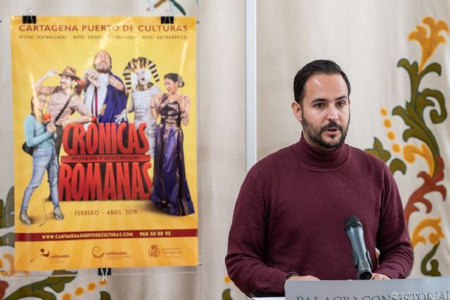 Crónicas Romanas es el título de la nueva programación de actividades de Cartagena Puerto de Culturas