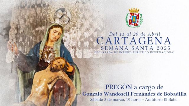 Gonzalo Wnadosell Ferández de Bobadilla pregona este sábado la Semana Santa de 2025