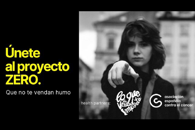 Cartagena busca a jóvenes que luchen contra el tabaquismo junto a la Asociación Española Contra el Cáncer