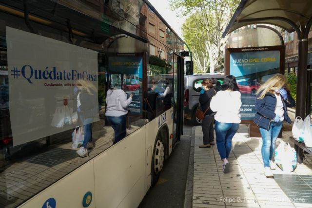 El servicio de autobuses de Cartagena recupera la normalidad en las líneas 1, 2, 8 y 9