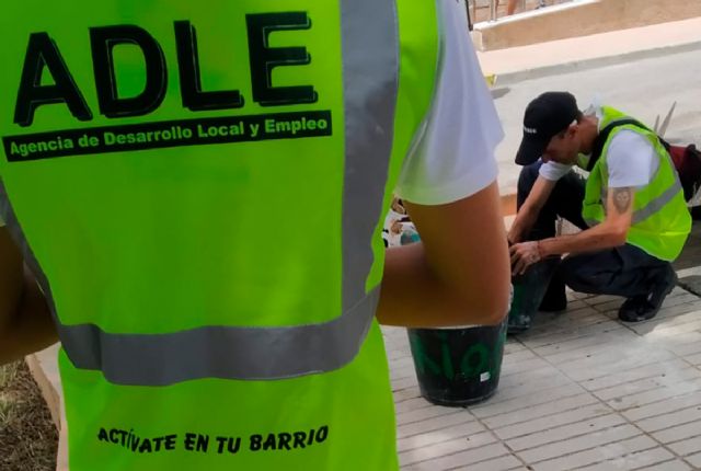 El programa ADLE Barrios finaliza la formación de una decena de alumnos en Alumbres