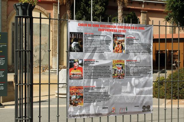 Un ciclo de cine histórico repasará el papel de Cartago en el celuloide