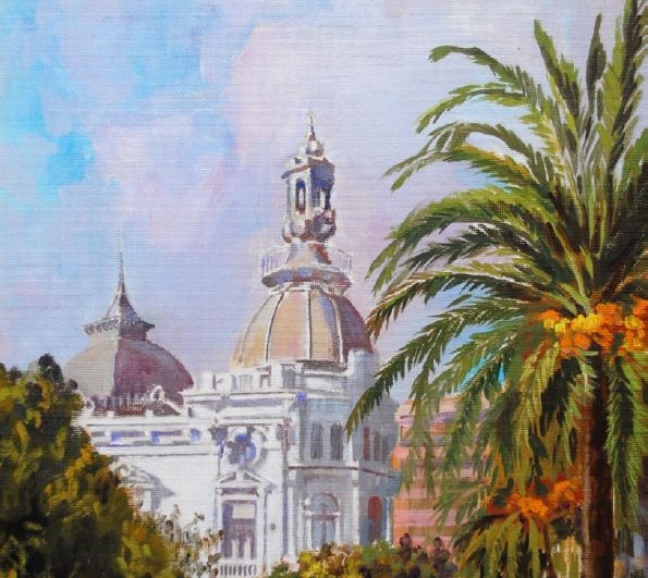 El palacio Consistorial albergará una muestra de la obra pictórica de Jose María Falgas