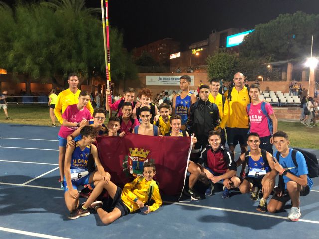 El UCAM Atletismo Cartagena Sexto de España Sub16