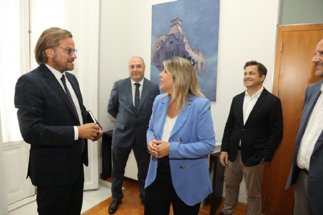 La alcaldesa y el nuevo gerente de Hidrogea repasan las inversiones por más de 20 millones en el ciclo integral del agua en Cartagena