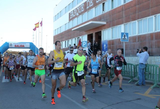 Aberto Gonzalez gana el Cross benefico San Leandro