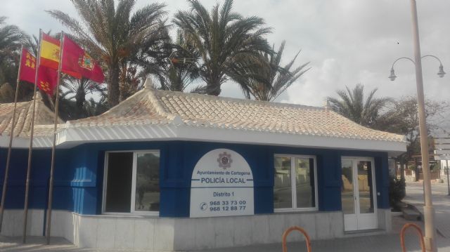 Reabre la oficina del destacamento de Policia Local de Cabo de Palos