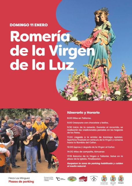 El Cañar celebrará este domingo su tradicional Romería de la Virgen de la Luz con devoción, ‘cuadrilleo’ y convivencia vecinal