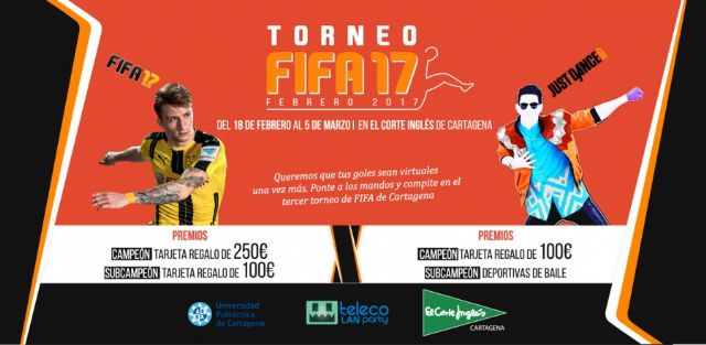 Teleco LAN Party y El Corte Inglés de Cartagena preparan la mayor competición presencial de deportes electrónicos de la Región