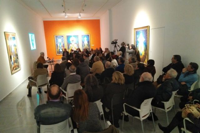 Diego Ortiz reflexiona sobre la personalidad del pintor Nicomedes Gómez