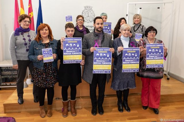 Las mujeres de Cartagena vuelven a salir a la calle el 8 de marzo para exigir igualdad y equidad