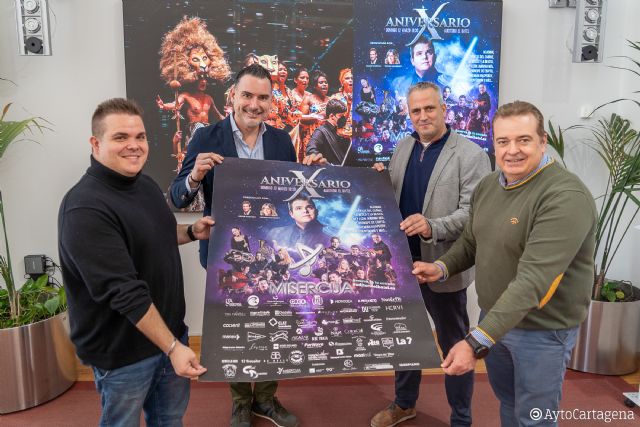 La Asociación Musical Misercua celebra su décimo aniversario con una gala de película