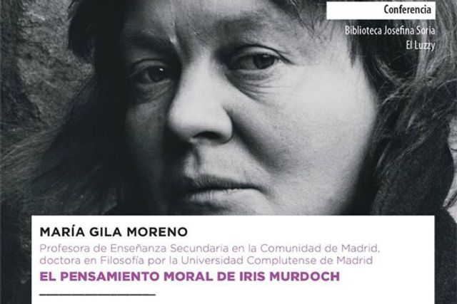 Aplazada la charla 'El pensamiento moral de Iris Murdoch' en Cartagena Piensa