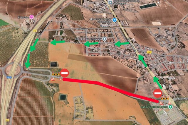 El Ayuntamiento inicia los arreglos del tramo del Camino del Sifín en Santa Ana