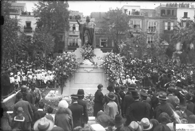 Cartagena recreara la inauguracion de la estatua de Isidoro Maiquez para conmemorar su 250 aniversario