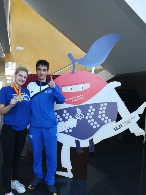 Medalla de oro para una alumna de la UPCT en el Campeonato de España Universitario de Taekwondo