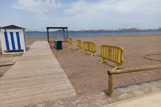 El Ayuntamiento habilita cuatro acceso al mar para la práctica de actividades acuáticas de deportistas de alto nivel y federados