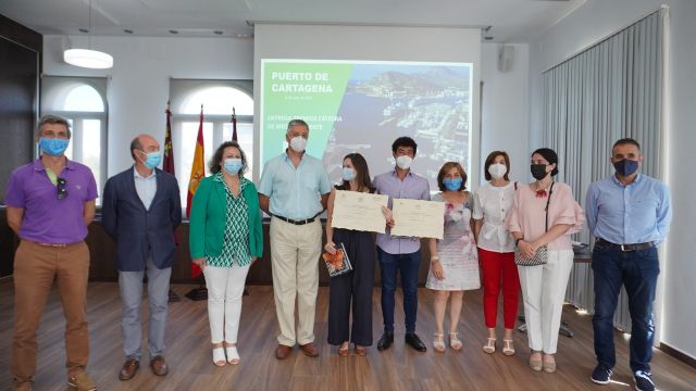 El Puerto de Cartagena premia los trabajos universitarios de Fin de Grado y Fin de Master de la Cátedra de Medio Ambiente