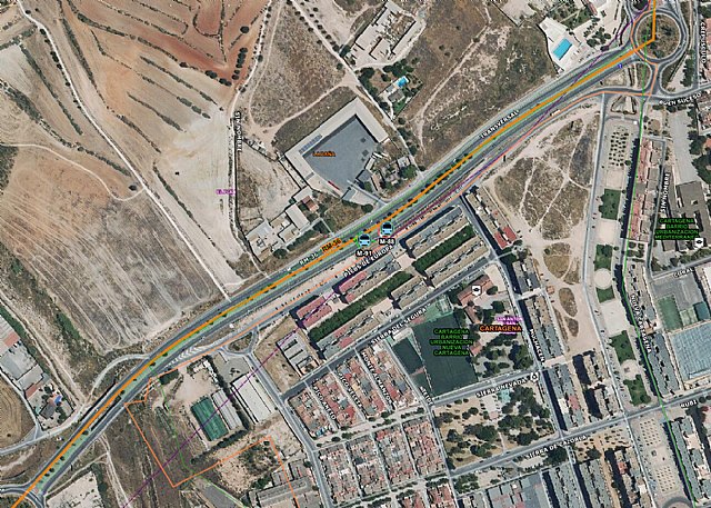 Fallece un ciclista en accidente ocurrido en la Ronda Transversal de Cartagena