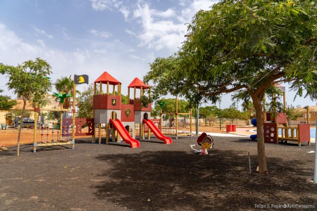 El Algar y Santa Lucía estrenarán nuevas zonas de esparcimiento después del verano