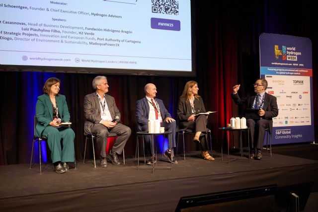 El Puerto de Cartagena presenta su estrategia para impulsar el hidrógeno verde en la World Hydrogen Week 2025 de Copenhague