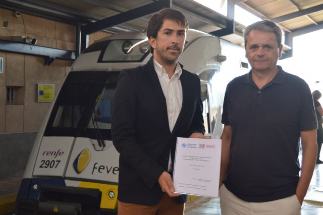 Un estudio de la UPCT apunta la necesidad de ampliar la línea de FEVE hasta La Manga
