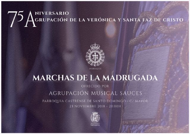 La Agrupación de la Verónica celebra su 75 aniversario con un concierto de ´Marchas de la Madrugada´