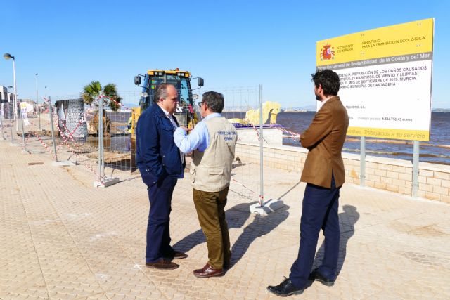 La Administración del Estado destina un millón y medio de euros para reparar los efectos de la DANA en el litoral cartagenero