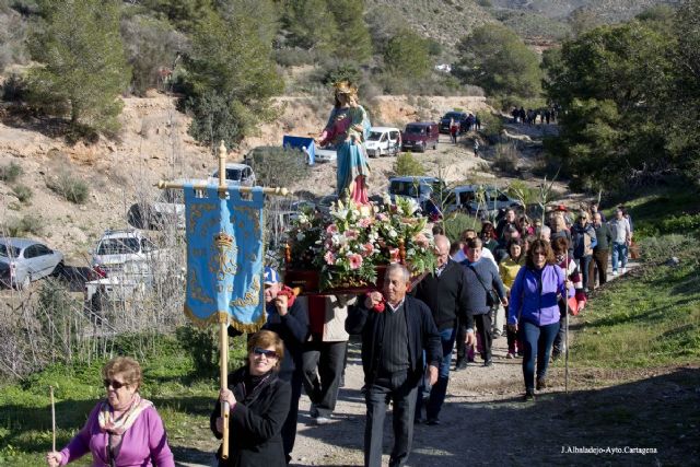 Vitores y salves llevaron a la Virgen de la Luz hasta El Cañar en su tradicional romeria