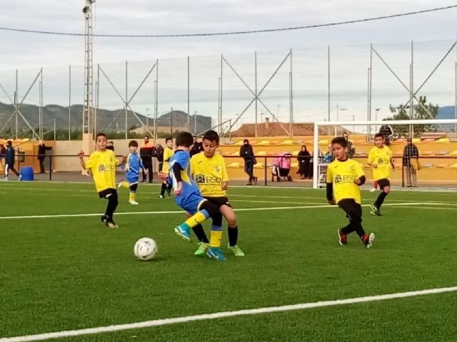 Publicados los horarios de la novena jornada de la Liga Comarcal de Fútbol Base