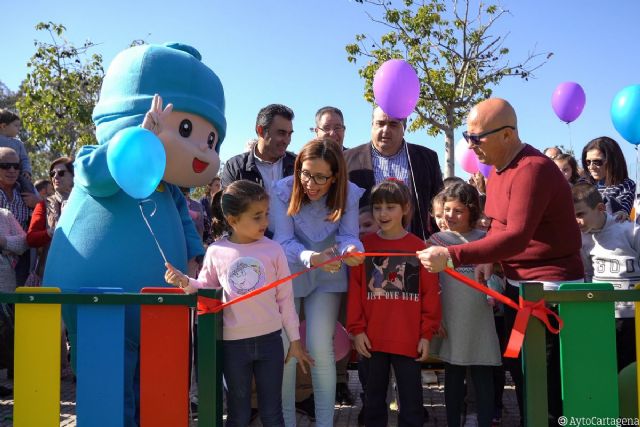 Pocoyó asiste en Nueva Cartagena a la inauguración de su parque infantil