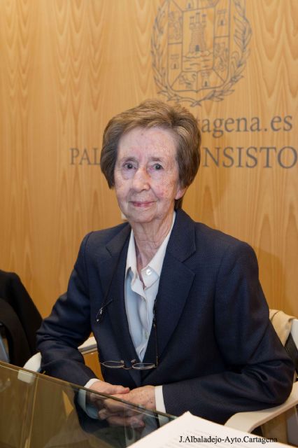 Margarita Salas dio una lección sobre el ADN en la segunda conferencia de los Premios Nobel