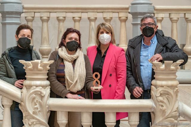 La Huertecica comparte su Premio 8M con el Ayuntamiento de Cartagena