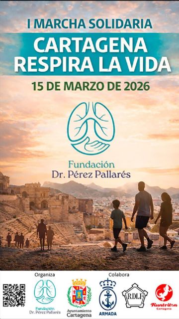 La Fundación Pérez Pallarés celebrará la I Marcha Solidaria ‘Cartagena Respira la Vida’ contra el Cáncer