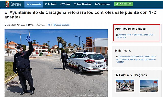 Manuel Torres: 'El gobierno municipal actúa con irresponsabilidad'