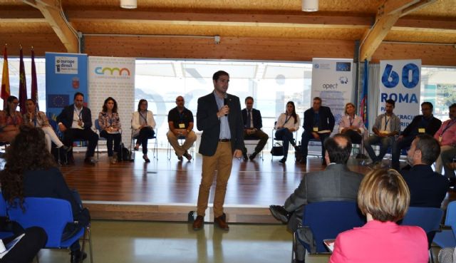 Ricardo Segado participa en la jornada de debate Voces de Europa que clausura la Semana Europea de la Juventud