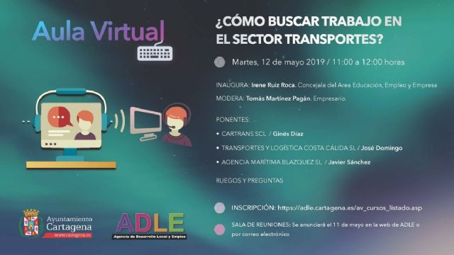 Abiertas las inscripciones en el ciclo de sesiones online de la ADLE sobre búsqueda de trabajo en los sectores laborales esenciales